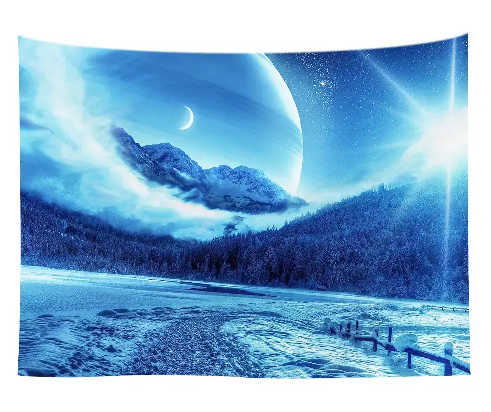 Magic Future Universe Wall Tapestry 24