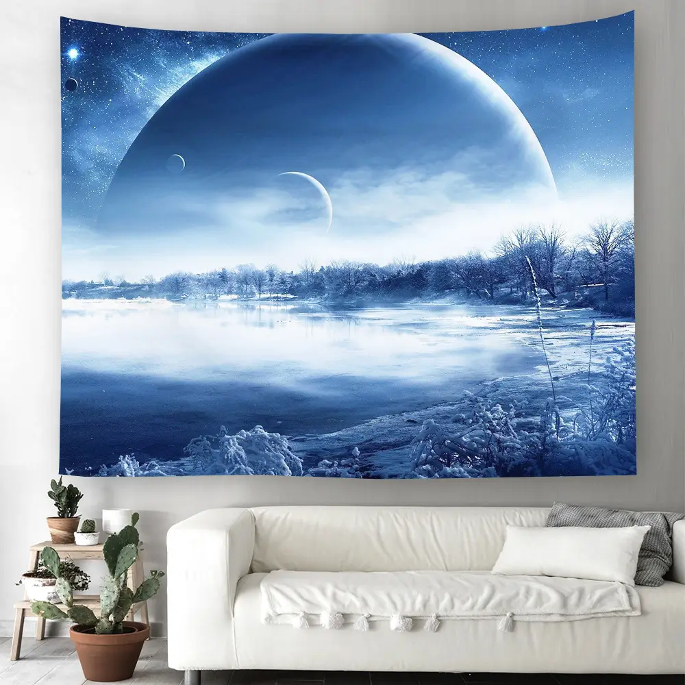 Magic Future Universe Wall Tapestry 3