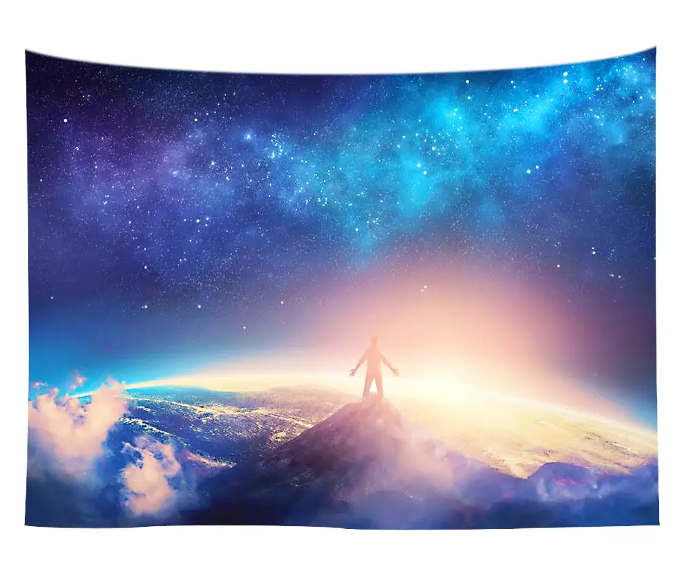 Magic Future Universe Wall Tapestry 32
