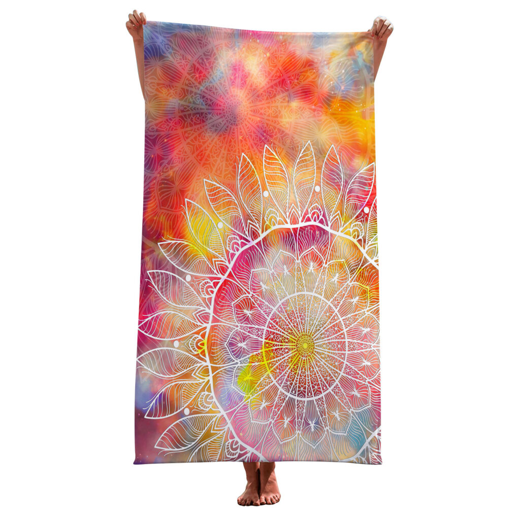 Magic Mandala Beach Towel 10