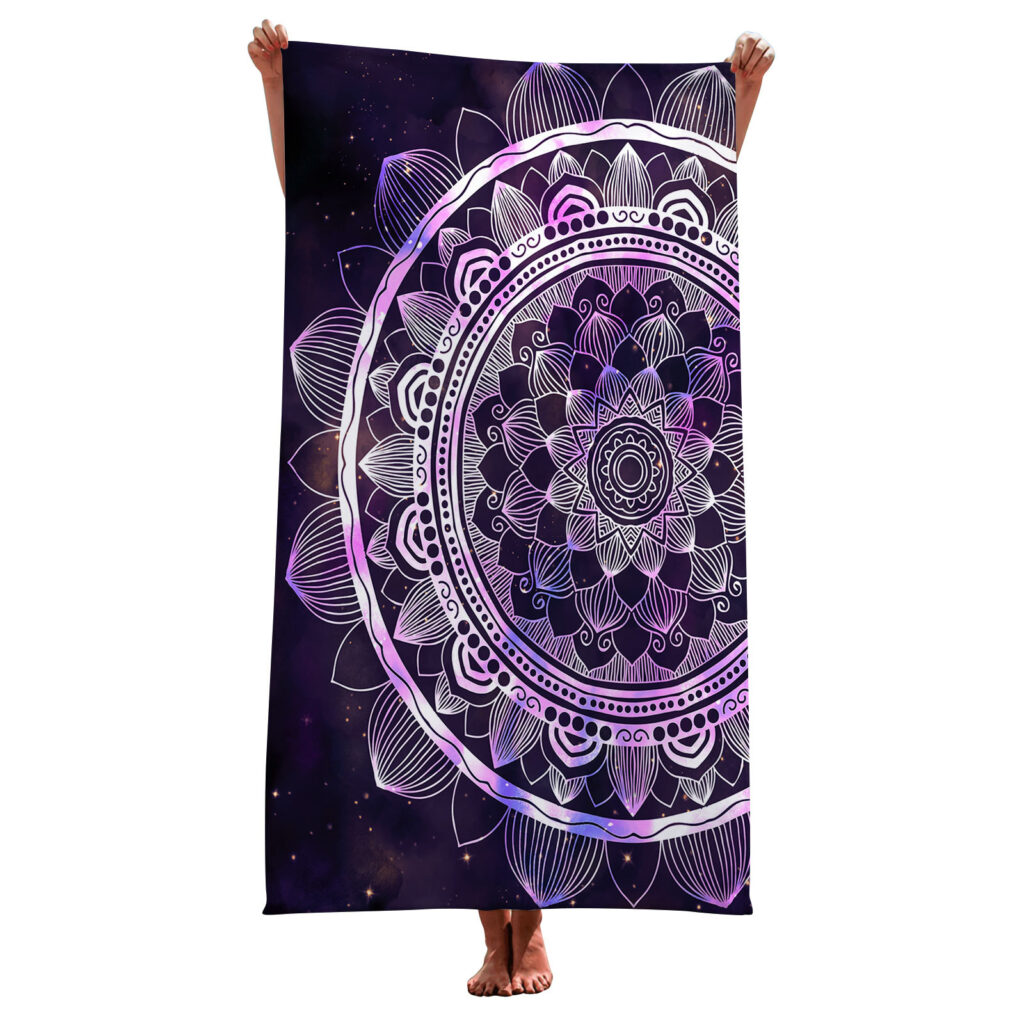 Magic Mandala Beach Towel 17