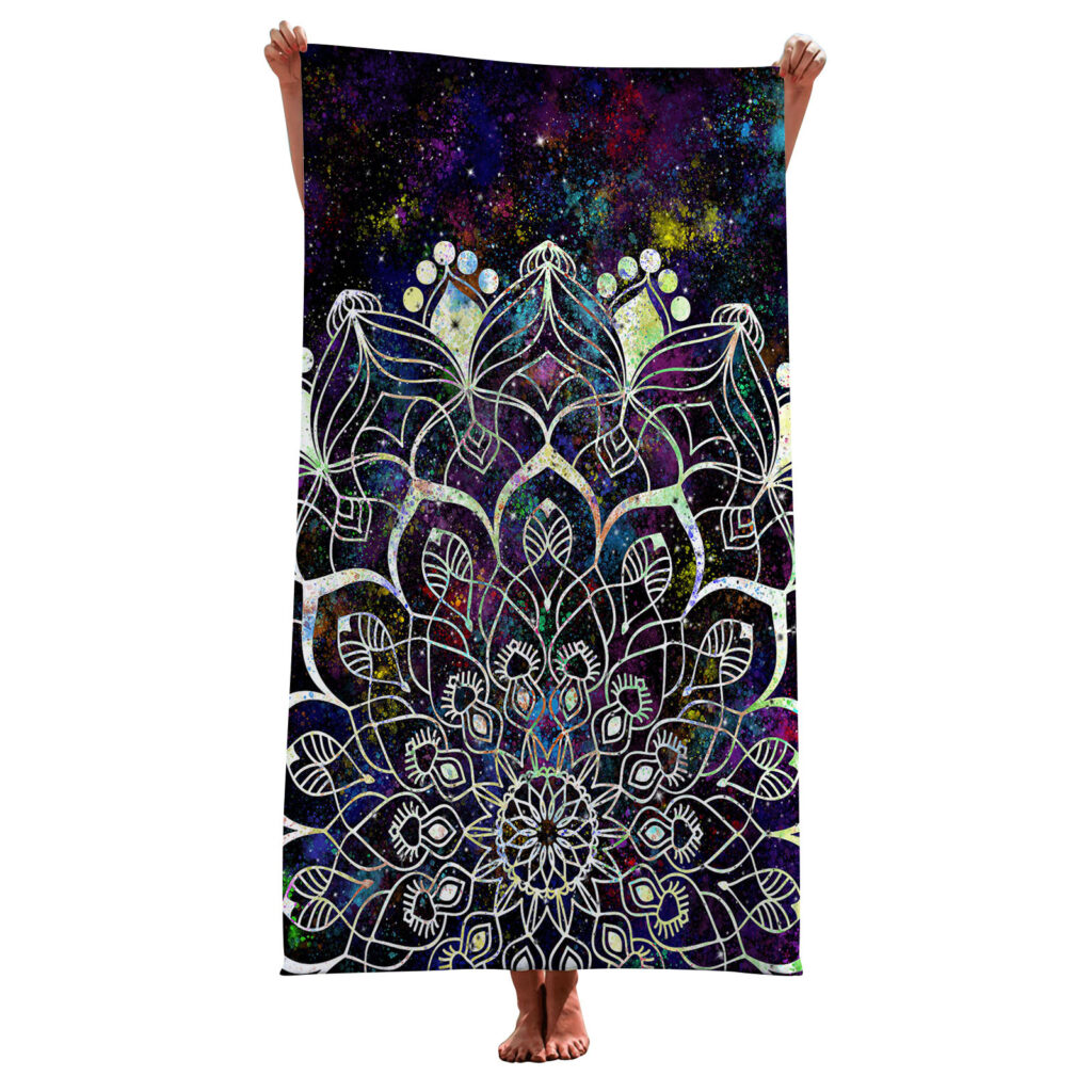 Magic Mandala Beach Towel 19