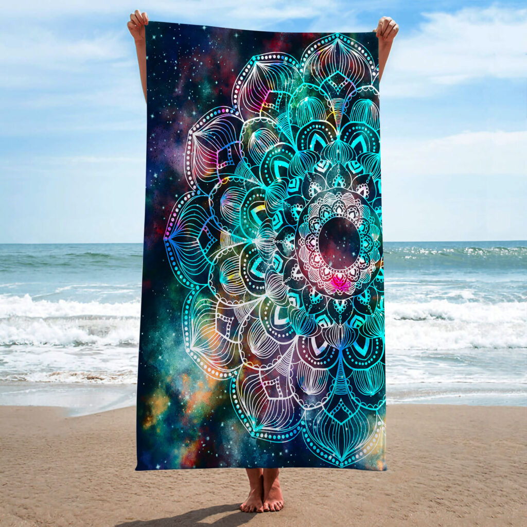 Magic Mandala Beach Towel 3