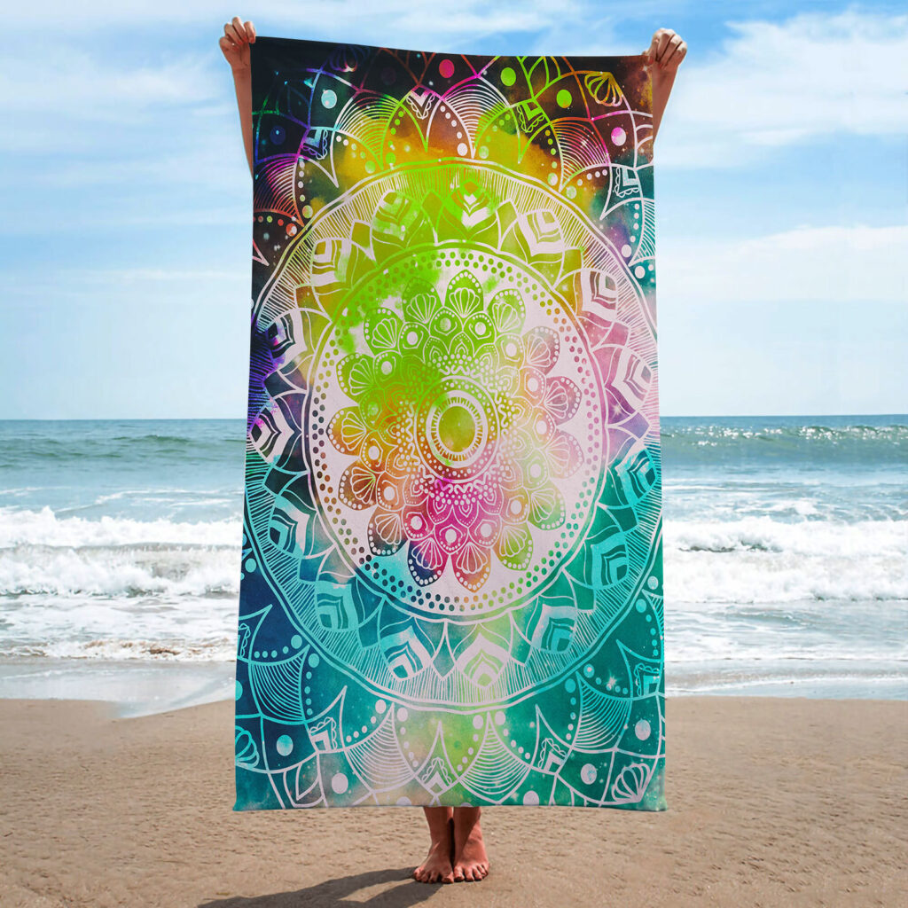 Magic Mandala Beach Towel 4