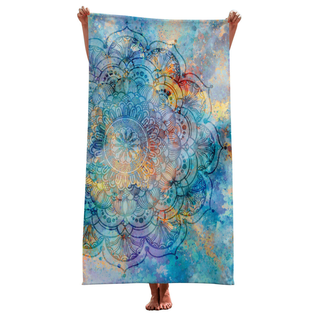 Magic Mandala Beach Towel 5