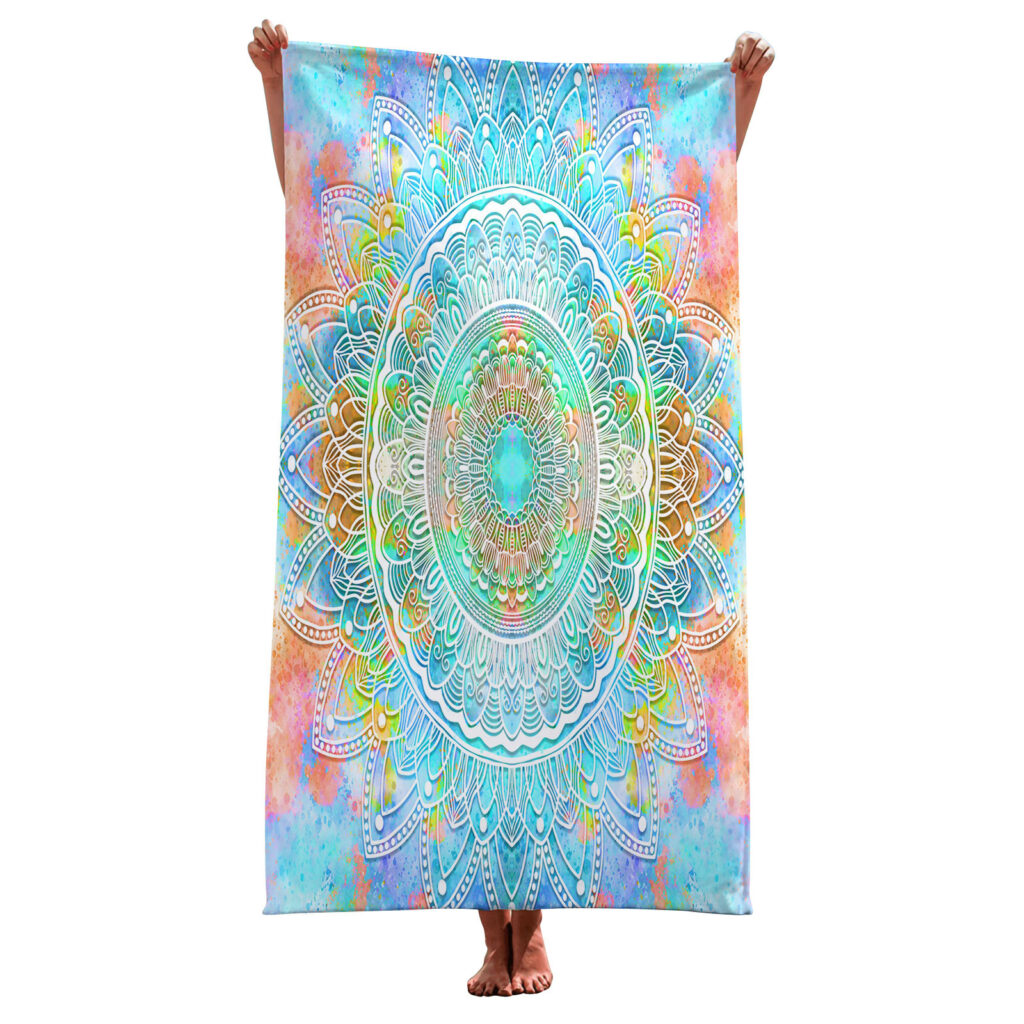 Magic Mandala Beach Towel 6