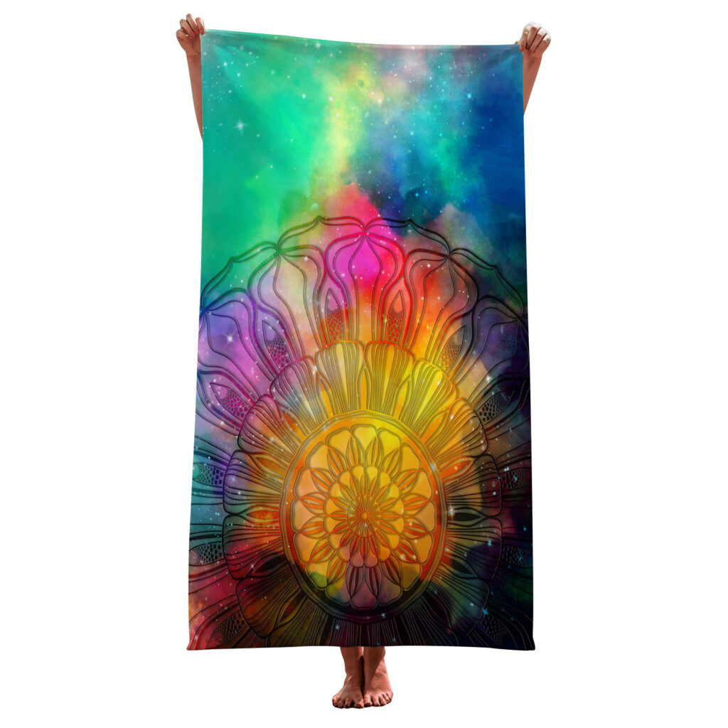 Magic Mandala Beach Towel 9