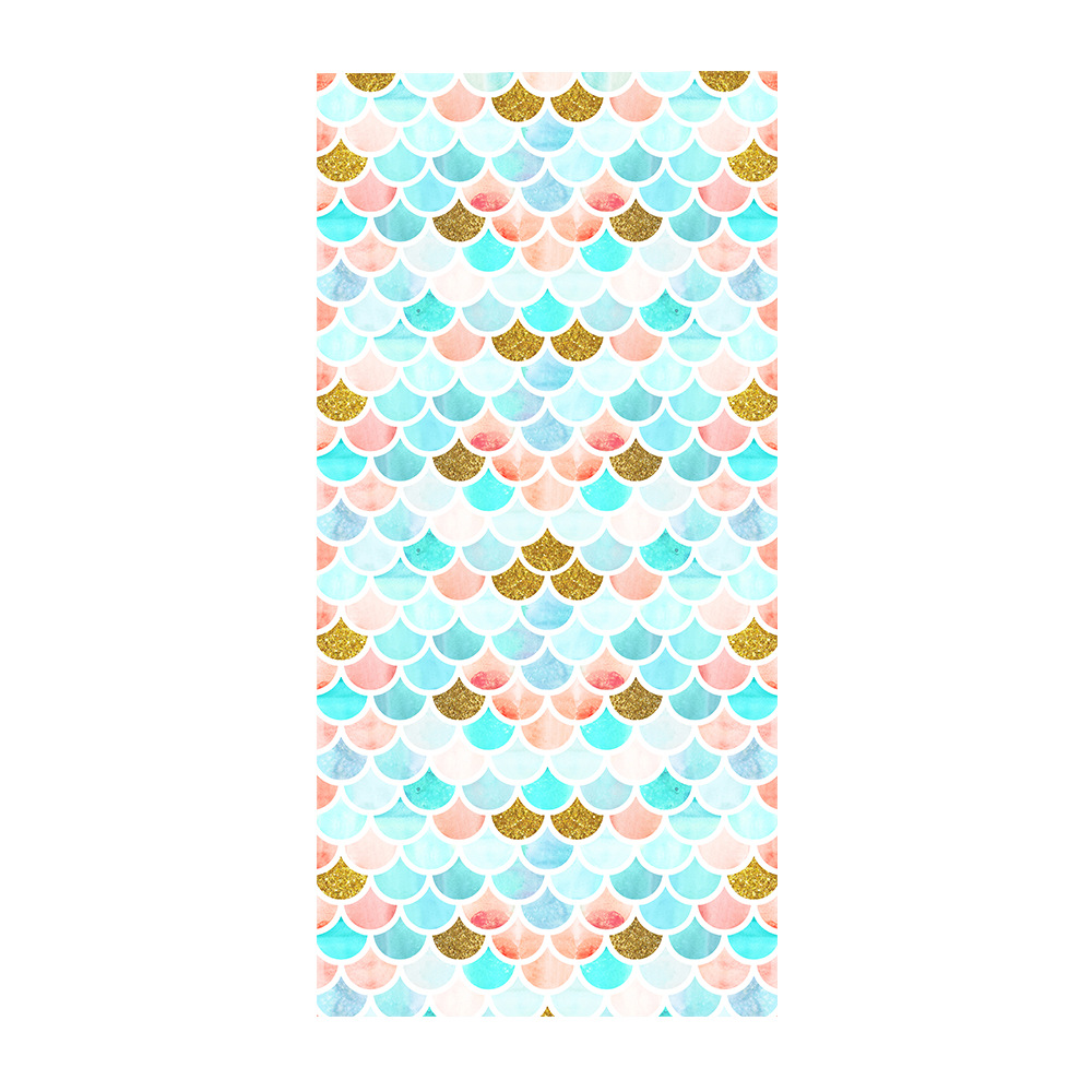 Mermaid Scales Beach Towel 6 Mermaid Scales Beach Towel 5