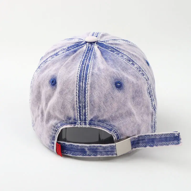 No Color Fade Soft Top Washable Cotton Baseball Cap 6