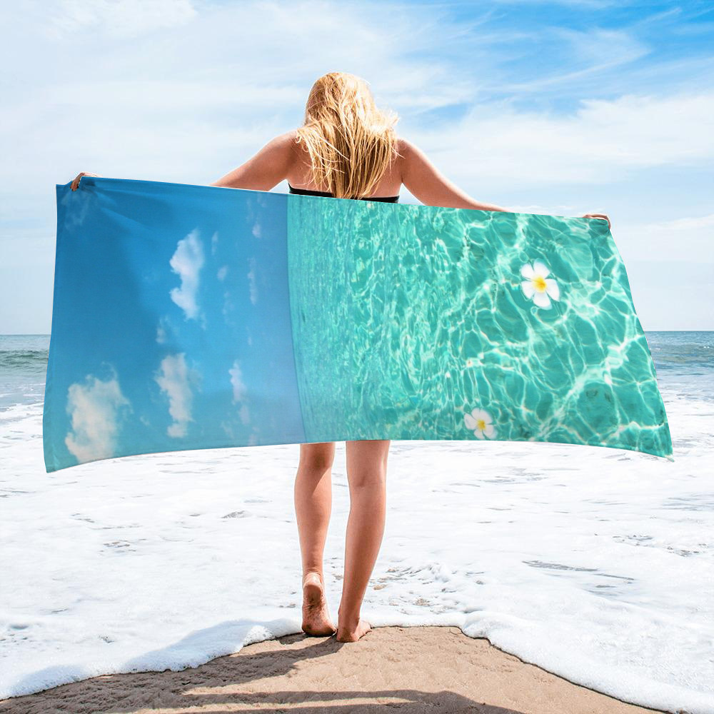 Ocean Turtle Fish Dolphin Animal Beach Towel 52