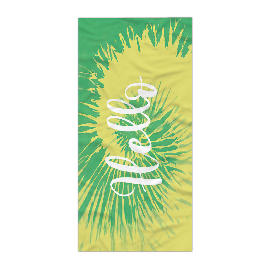 Personalized Beach Towel Tie-Dye 7 Personalized Beach Towel Tie Dye 6
