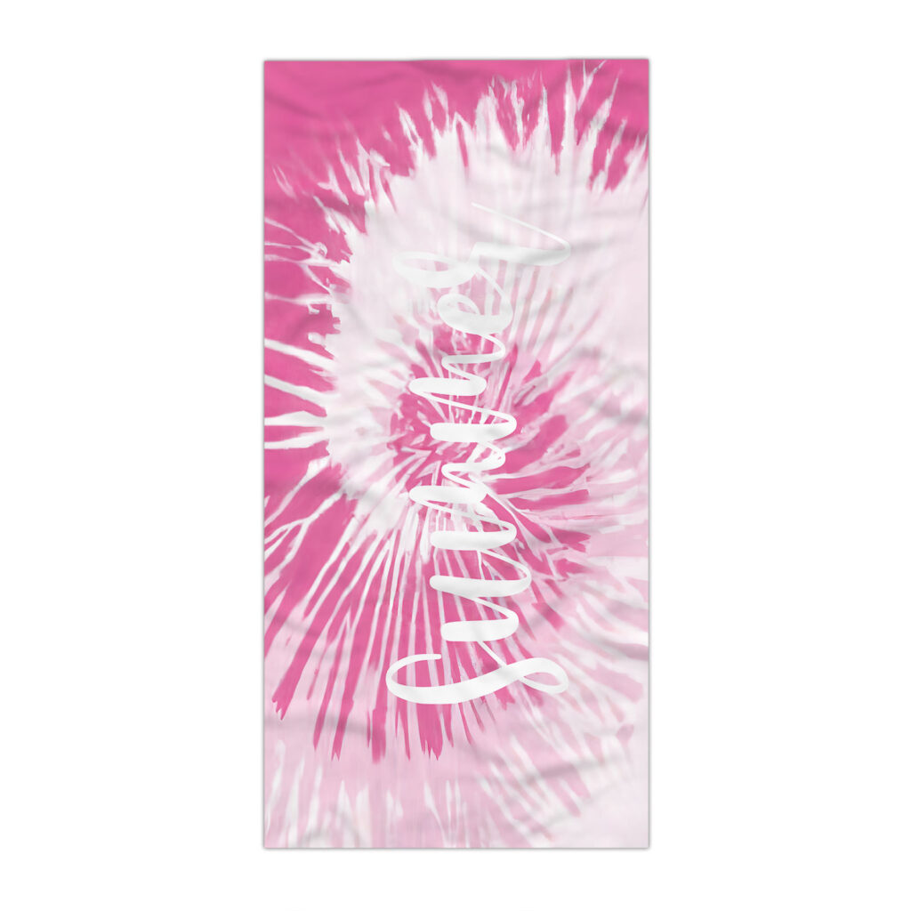 Personalized Beach Towel Tie-Dye 10 Personalized Beach Towel Tie Dye 9