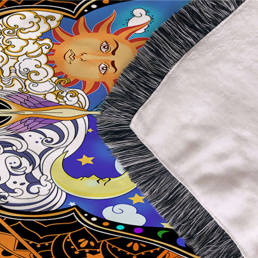 Religious Butterfly Flannel Blanket Throw 9