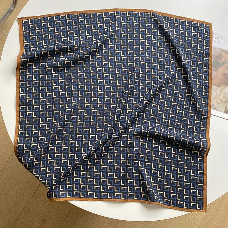 High-end Imitating Cashmere Scarf 70 x 70cm 5 SKU 01 主图色 1