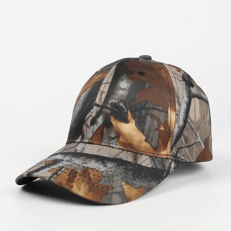 Military Fans Outdoor Bionic Camouflage Baseball Cap Mens Tactical Hat 4 SKU 03 咖啡色
