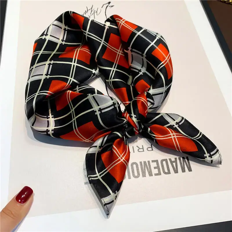 Fashionable Natural Silk Scarf 53 x 53 cm 24 SKU 12 16208 主图