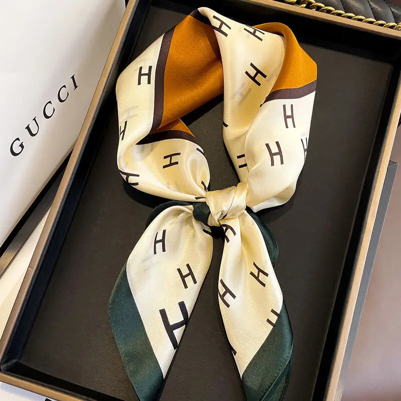 Imitatedsilk fabric Silk Scarf 70 x 70cm 94 SKU 17 30307 主图