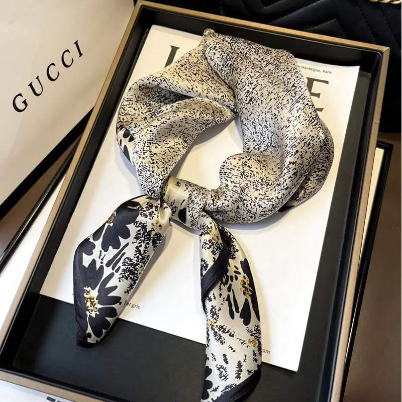 Imitatedsilk fabric Silk Scarf 70 x 70cm 86 SKU 18 30308 主图