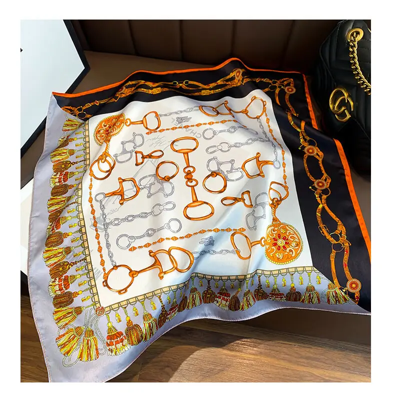 Fashionable Natural Silk Scarf 53 x 53 cm 40 SKU 20 16119 主图