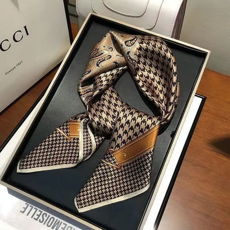 Imitatedsilk fabric Silk Scarf 70 x 70cm 97 SKU 21 30315 主图