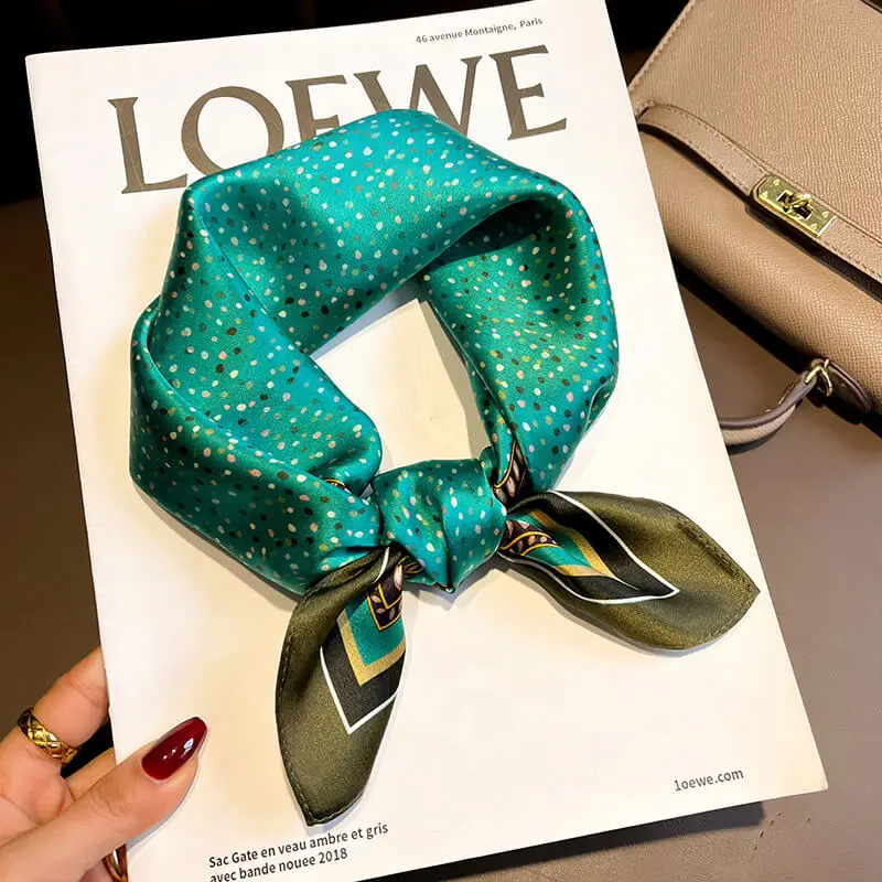 Fashionable Natural Silk Scarf 53 x 53 cm 50 SKU 25 15321 主图