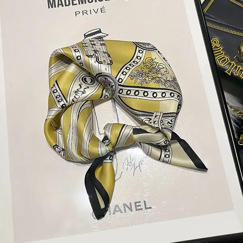Fashionable Natural Silk Scarf 53 x 53 cm 72 SKU 36 14304 主图