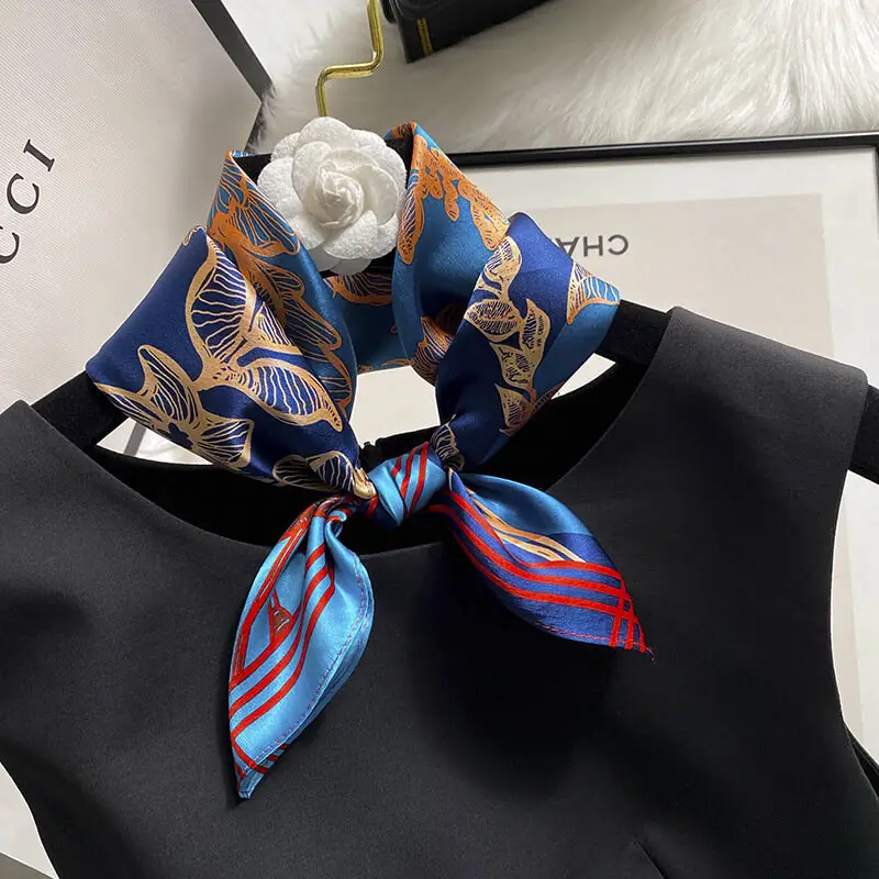 Fashionable Natural Silk Scarf 53 x 53 cm 80 SKU 40 14309 主图