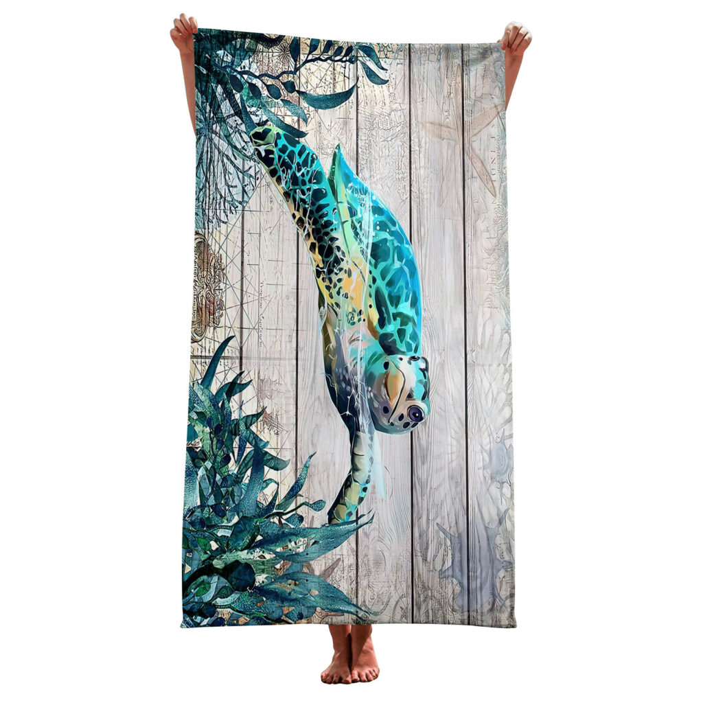 Sea ​​Turtle Beach Towel 5