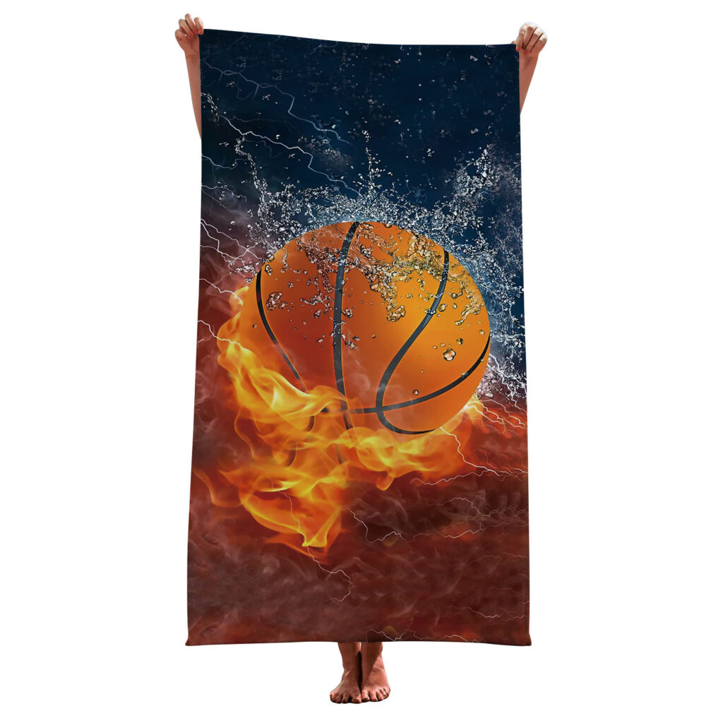 Sport Ball Beach Towel 11
