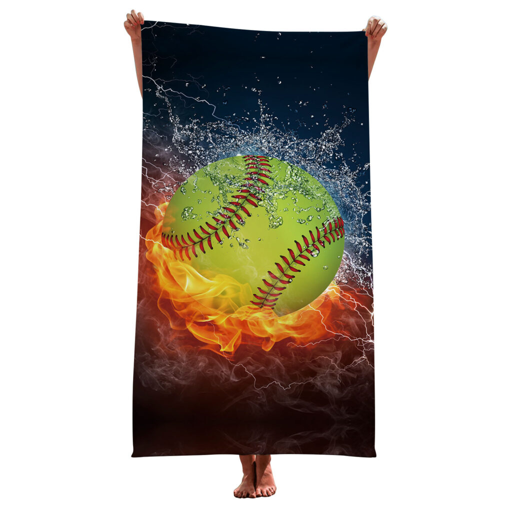 Sport Ball Beach Towel 14