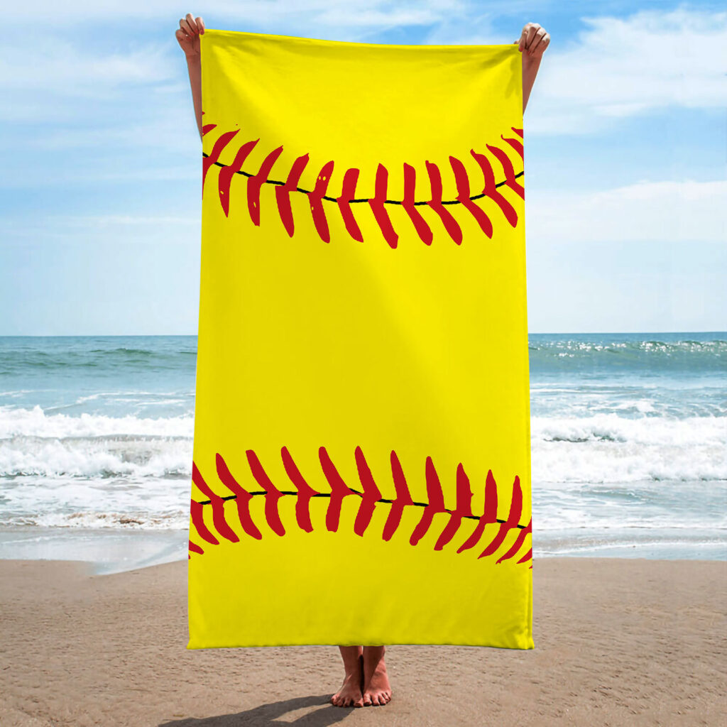 Sport Ball Beach Towel 17