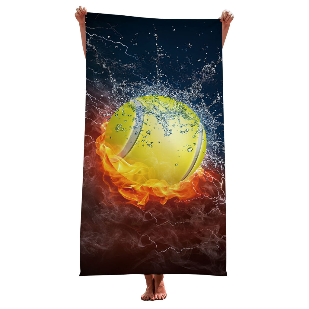 Sport Ball Beach Towel 7