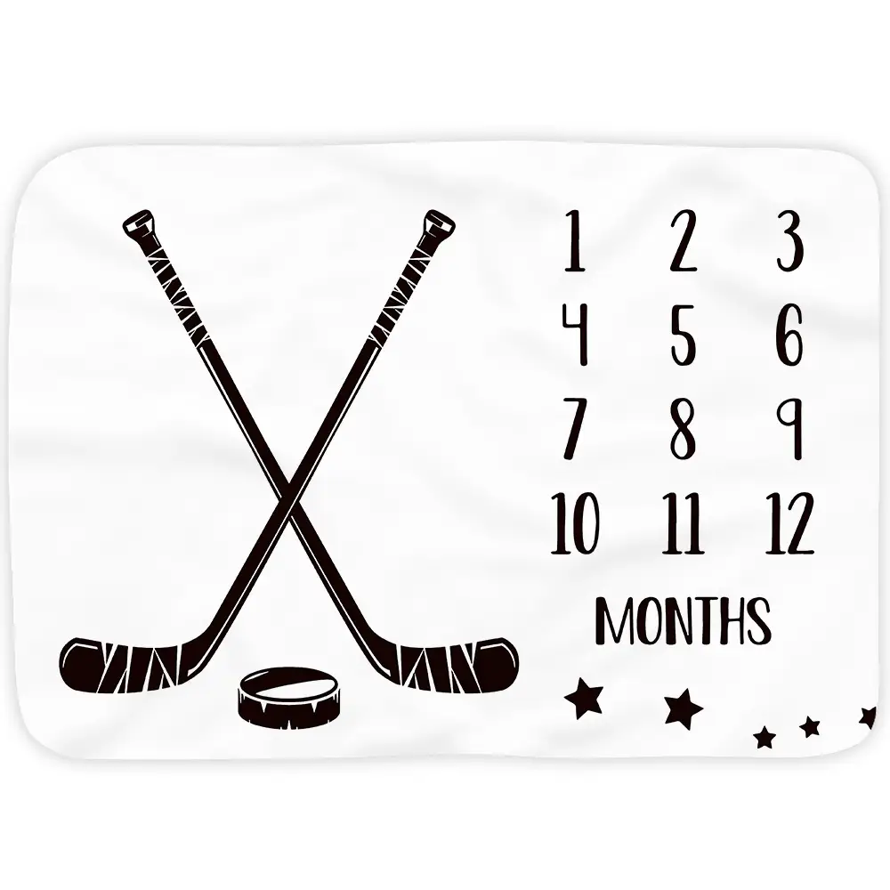 Sports Ball Baby Milestone Blanket 8