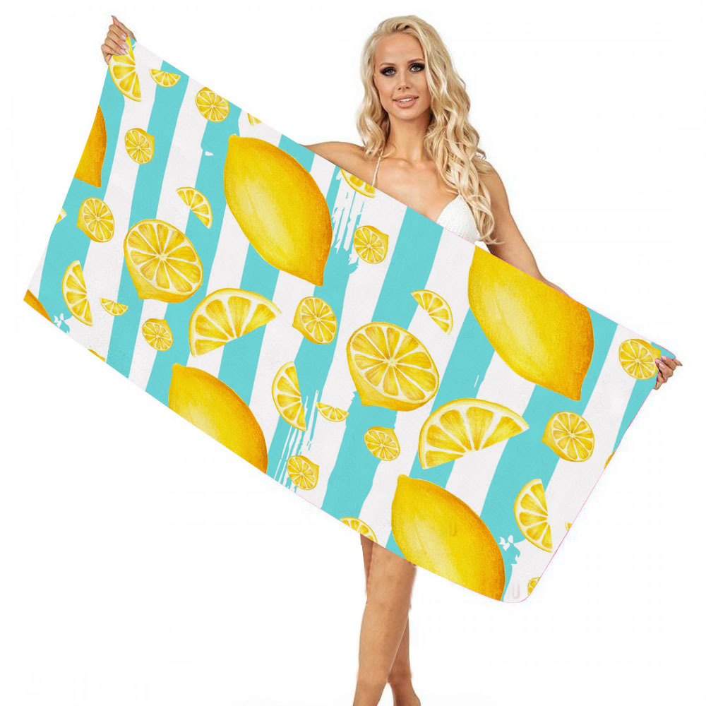 Summer Plant Fruit Party Beach Towel 15