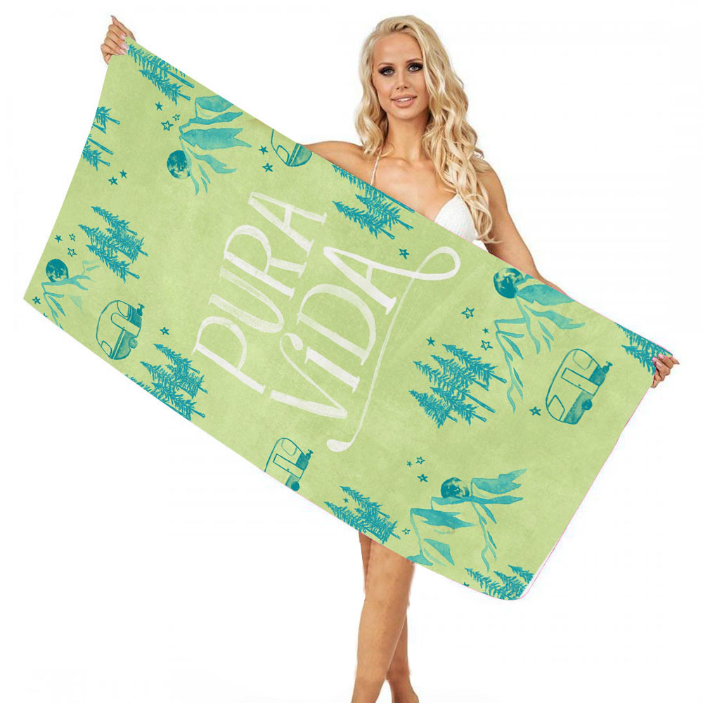 Summer Plant Fruit Party Beach Towel 6