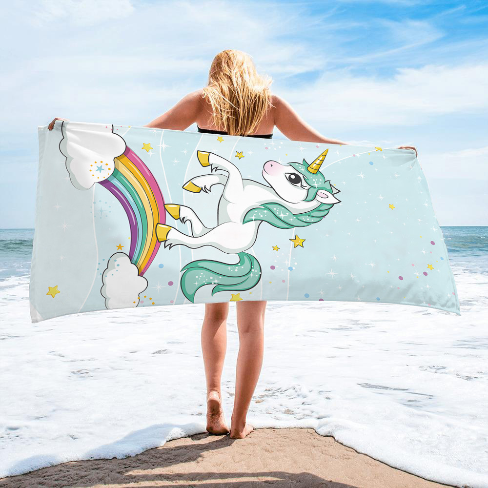 Unicorn Beach Towel For Girls 5 Unicorn Beach towels 4