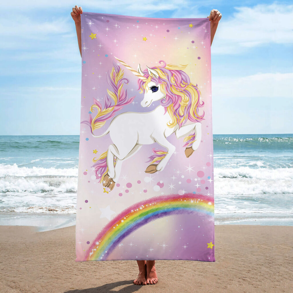Unicorn Beach Towel For Girls 9 Unicorn Beach towels 8