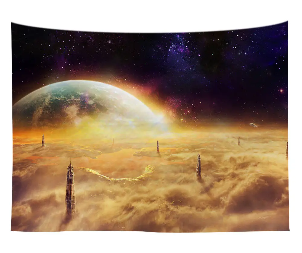 Universe Planet Wall Tapestry 35