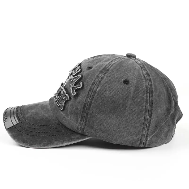 Washed Cotton Original The Black Cap 3