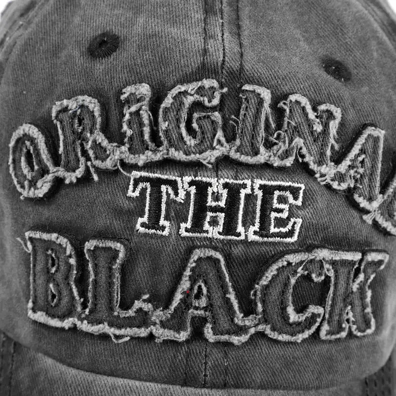 Washed Cotton Original The Black Cap 6