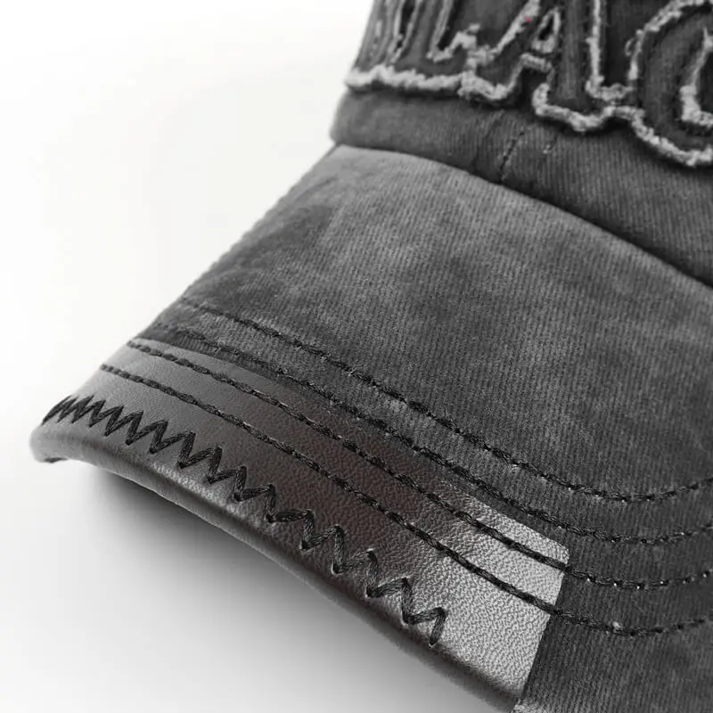 Washed Cotton Original The Black Cap 7