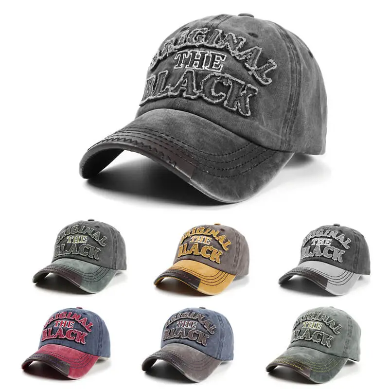 Washed Cotton Original The Black Cap 8
