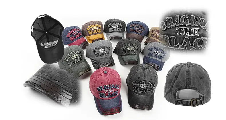 Washed Cotton Original The Black Cap 1 Washed Cotton Original The Black Cap