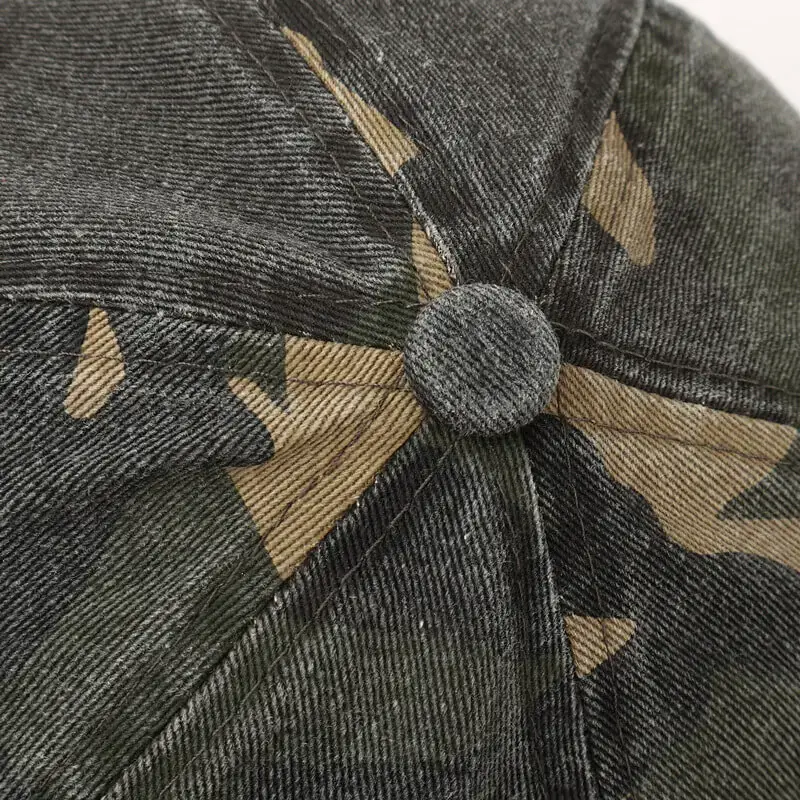 Washed Cotton Soft Top Camouflage Baseball Cap 15 Washed Cotton Soft Top Camouflage Baseball Cap 7