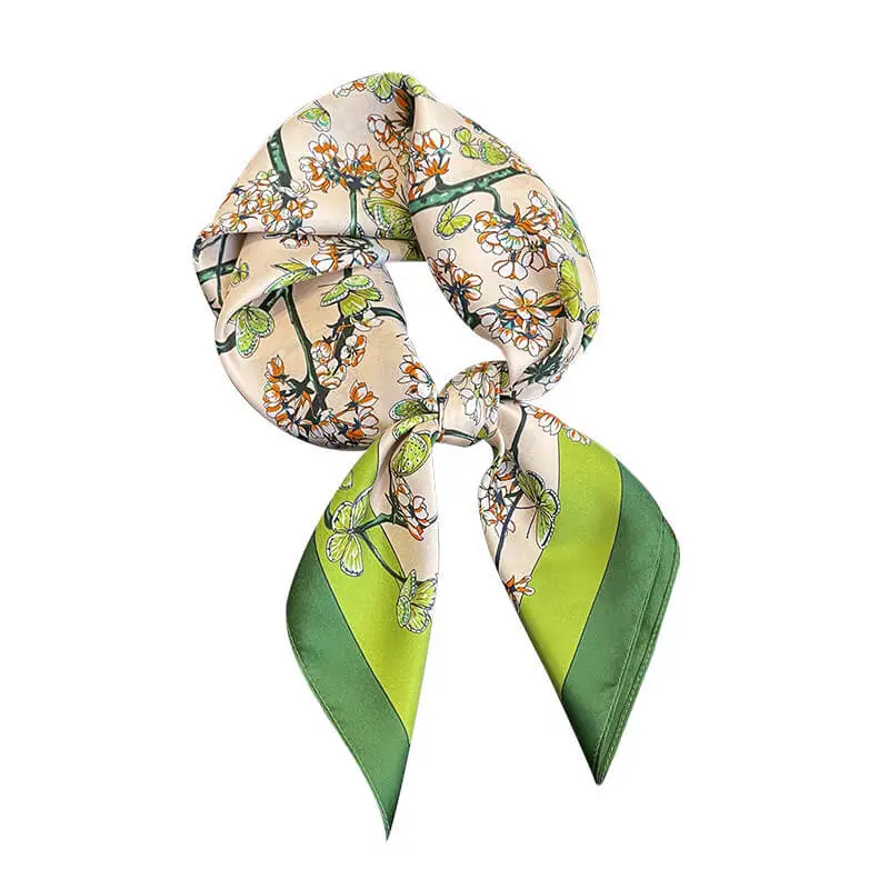 Women Natural Silk Scarf 70 x70 cm 67 Women Natural Silk Scarf 70 x70 cm 71