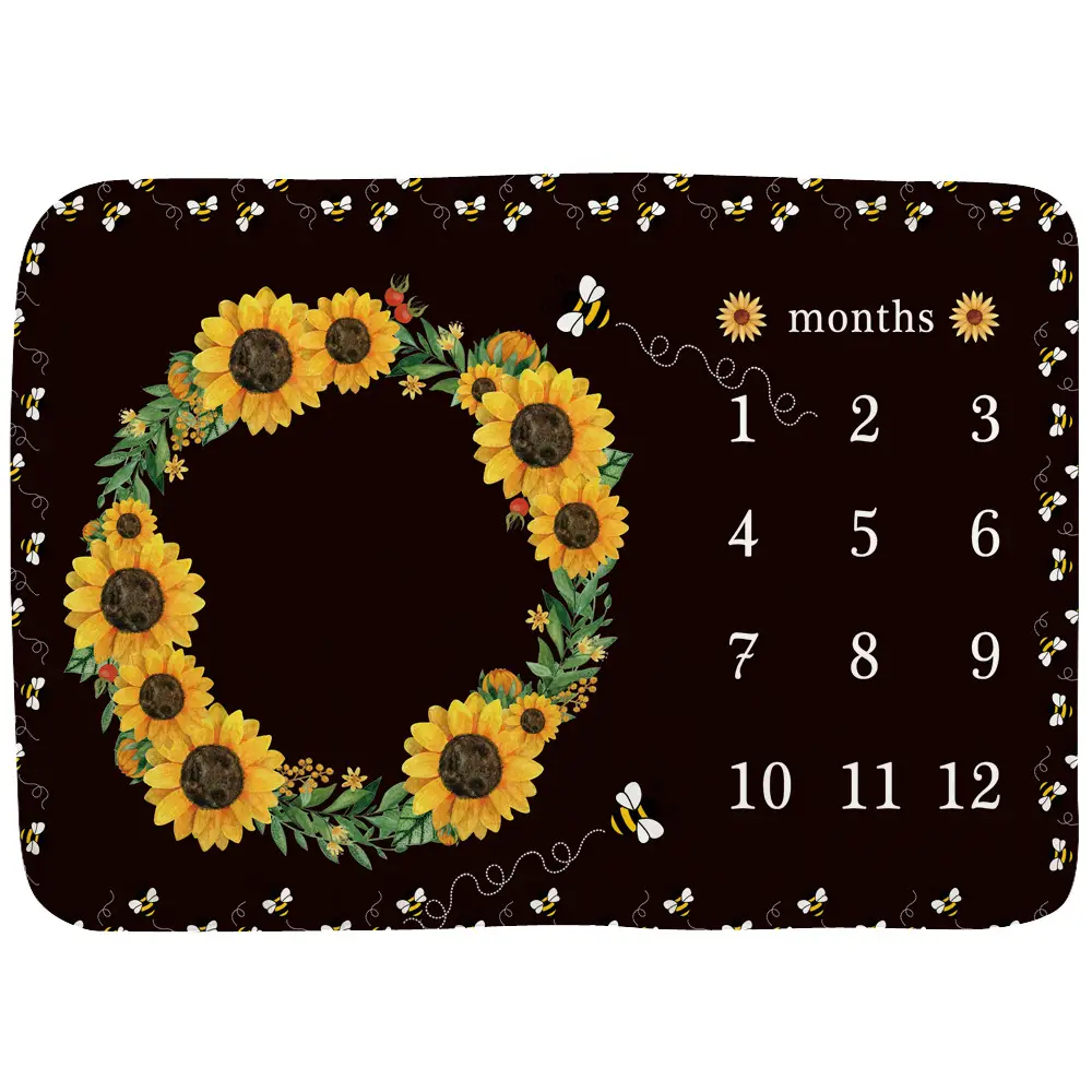 You Are My Sunshine Milestone Blanket 5