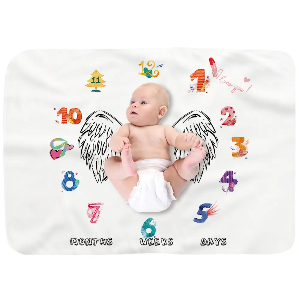 baby monthly milestones blanket 3
