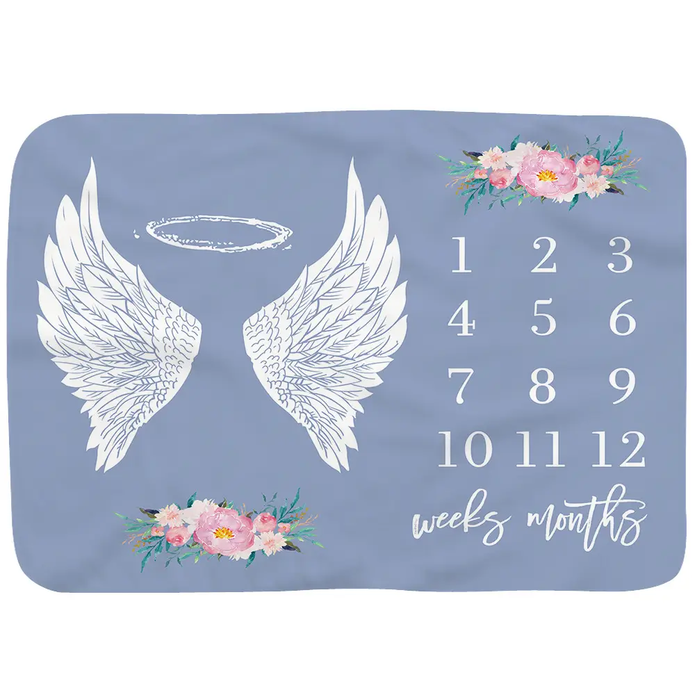 baby monthly milestones blanket 7
