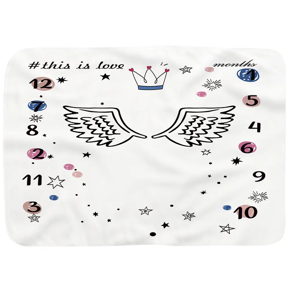 baby monthly milestones blanket 8
