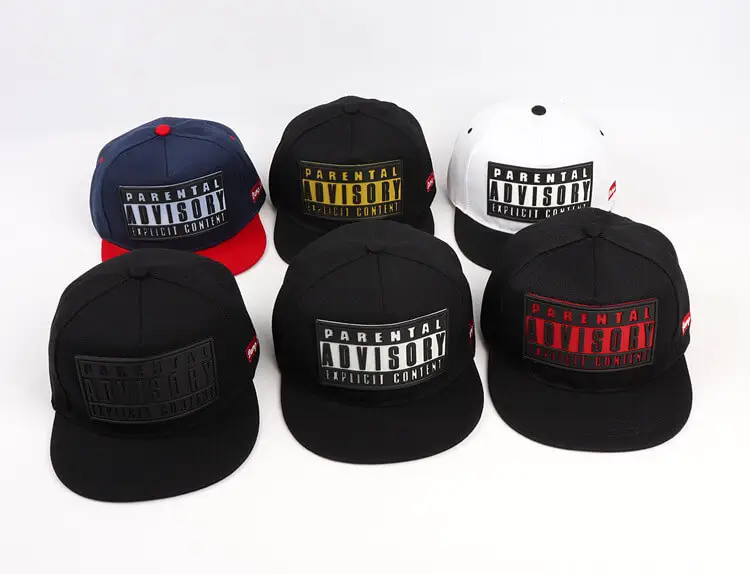 3D Rubber Letter Baseball Hat Flat Brim Hip-Hop Street Skateboard Trendy Cap 8 details 3D Rubber Letter Baseball Hat Flat Brim Hip Hop Street Skateboard Trendy Cap 1